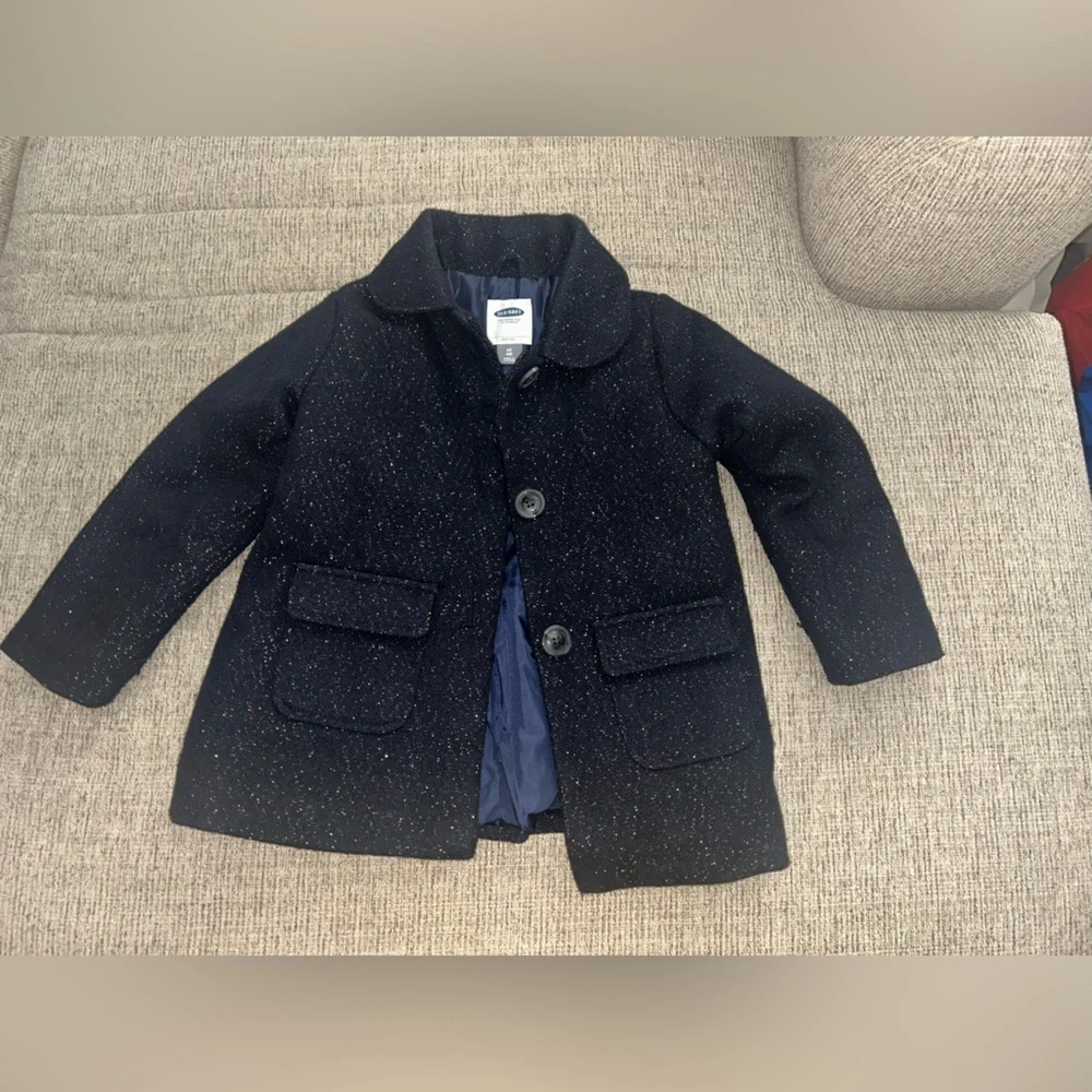 Old Navy Sparkle Black Kids Blazer